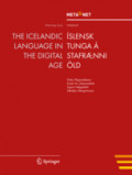 The Icelandic Language in the Digital Age