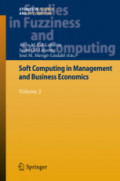 Soft Computing in Management and Business EconomicsVolume 2 /