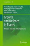 Growth and Defence in PlantsResource Allocation at Multiple Scales /