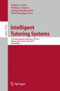 Intelligent Tutoring Systems11th International Conference, ITS 2012, Chania, Crete, Greece, June 14-18, 2012. Proceedings /