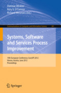 Systems, Software and Services Process Improvement19th European Conference, EuroSPI 2012, Vienna, Austria, June 25-27, 2012. Proceedings /