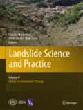 Landslide Science and PracticeVolume 4: Global Environmental Change /