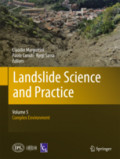 Landslide Science and PracticeVolume 5: Complex Environment /