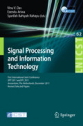 Signal Processing and Information TechnologyFirst International Joint Conference, SPIT 2011 and IPC 2011, Amsterdam, The Netherlands, December 1-2, 2011, Revised Selected Papers /
