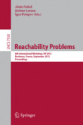 Reachability Problems6th International Workshop, RP 2012, Bordeaux, France, September 17-19, 2012. Proceedings /