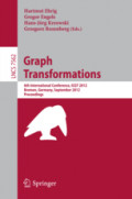 Graph Transformations6th International Conference, ICGT 2012, Bremen, Germany, September 24-29, 2012. Proceedings /
