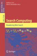 Search ComputingBroadening Web Search /