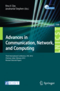 Advances in Communication, Network, and ComputingThird International Conference, CNC 2012, Chennai, India, February 24-25, 2012, Revised Selected Papers /