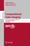 Computational Color Imaging4th International Workshop, CCIW 2013, Chiba, Japan, March 3-5, 2013. Proceedings /