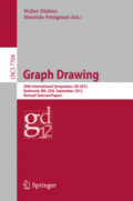Graph Drawing20th International Symposium, GD 2012, Redmond, WA, USA, September 19-21, 2012, Revised Selected Papers /