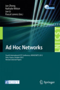 Ad Hoc Networks4th International ICST Conference, ADHOCNETS 2012, Paris, France, October 16-17, 2012, Revised Selected Papers /