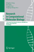Research in Computational Molecular Biology17th Annual International Conference, RECOMB 2013, Beijing, China, April 7-10, 2013. Proceedings /