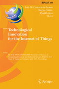 Technological Innovation for the Internet of Things4th IFIP WG 5.5/SOCOLNET Doctoral Conference on Computing, Electrical and Industrial Systems, DoCEIS 2013, Costa de Caparica, Portugal, April 15-17, 2013. Proceedings /