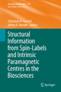 Structural Information from Spin-Labels and Intrinsic Paramagnetic Centres in the Biosciences