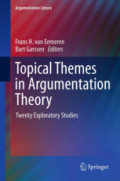 Topical Themes in Argumentation TheoryTwenty Exploratory Studies /