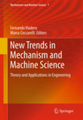 New Trends in Mechanism and Machine ScienceTheory and Applications in Engineering /