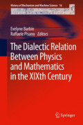 The Dialectic Relation Between Physics and Mathematics in the XIXth Century
