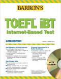 Barron's how to prepare for the TOEFL IBT test of English as a foreign language internet-based test