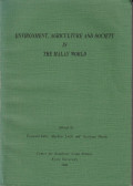 Environment, agriiculture and society in the Malay world