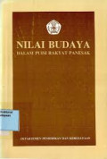 Nilai budaya: dalam puisi rakyat Panesak
