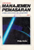 Manajemen pemasaran: analisis, perencanaan dan pengendalian