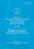 Peraturan menteri pendidikan, kebudayaan riset, dan teknologi Republik Indonesia nomor 28 tahun 2021 tentang organisasi dan tata kerja kementerian pendidikan, kebudayaan, riset, dan teknologi