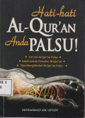 Hati-hati Al-qur'an anda palsu
