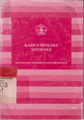 Kamus biologi: sitologi