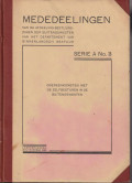 Mededeelingen: van de afdeeling bestuurszaken der buitengewesren van het departement van binnenlandsch bestuur