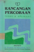 Rancangan percobaan: teori dan aplikasi