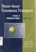 Dasar-dasar fenomena transport: transfeer panas