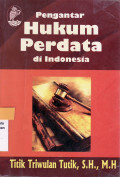 Pengantar hukum perdata di Indonesia
